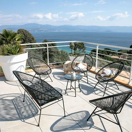 Apartament Casamea - Terrasse 250m2 Vue Ajaccio (Corsica)